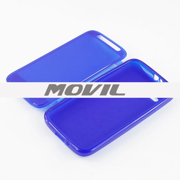 NP-2061 TPU Touch pantalla Flip Funda para Motorola G XT1028 XT1031-0